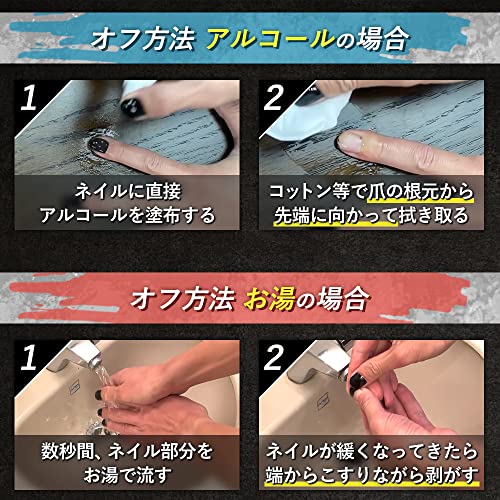 メンズカラーネイル 3