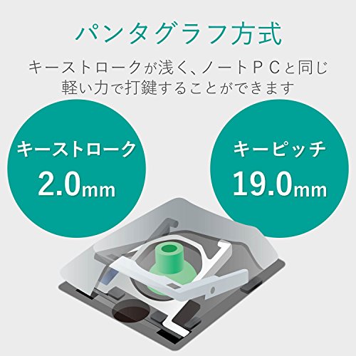 mac用Bluetooth薄型テンキーパッド 6