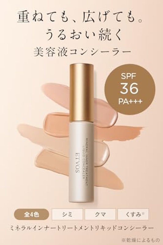 ミネラルインナートリートメントリキッドコンシーラー 3