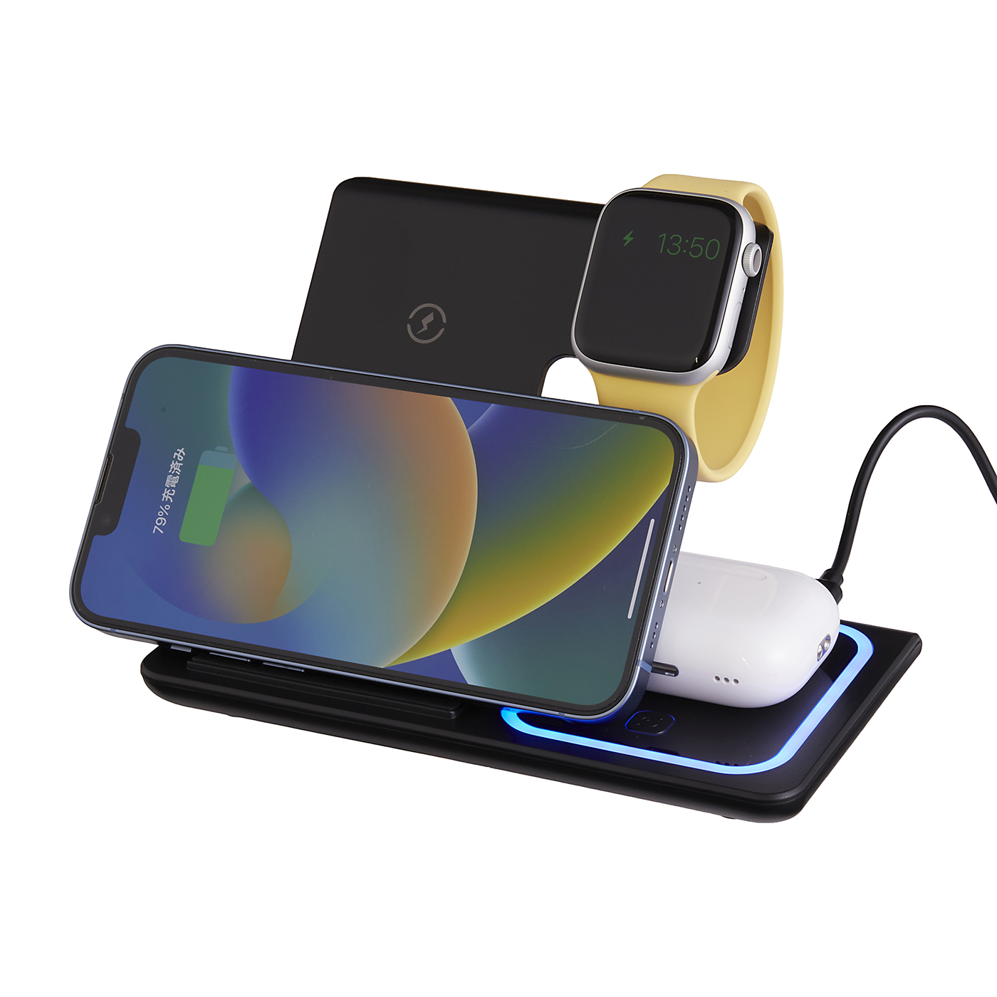 HOUOA ワイヤレス充電器 3in1をレビュー！クチコミ・評判をもとに徹底検証 3