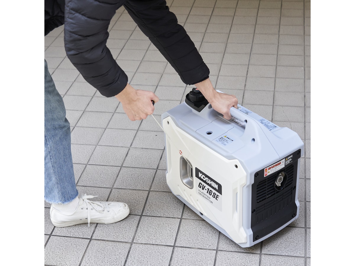 工進 インバーター発電機 GV-16SEをレビュー!クチコミ・評判を 工進 インバーター発電機 GV-16SEをレビュー!クチコミ・評判を