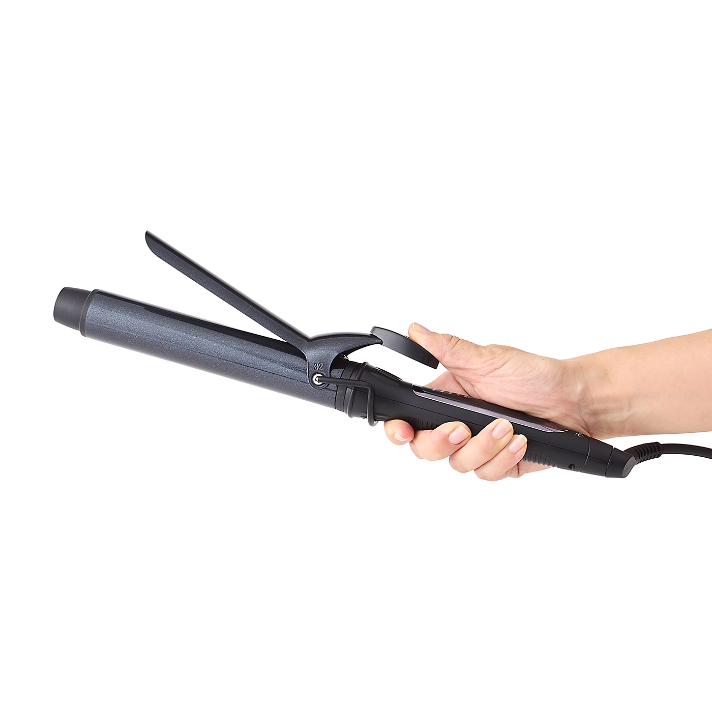 カールヘアアイロン ブラック カールヘアアイロン（ブラック）【25mm】 | サロニア | SL-008AB 25mm