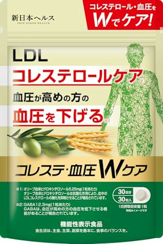 新日本ヘルス コレステ・血圧Wケア 1