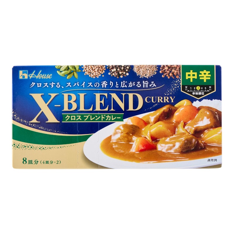 X-BLEND CURRY クロスブレンドカレー 中辛 1