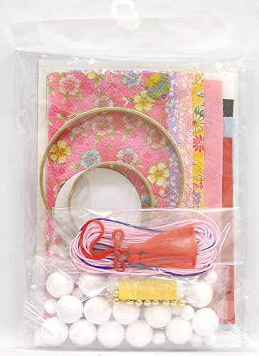 Panami ちりめん細工キット ひなまつり 福傘つるしびな 4