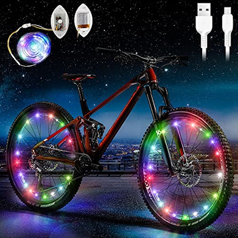 自転車用ホイールライト 1