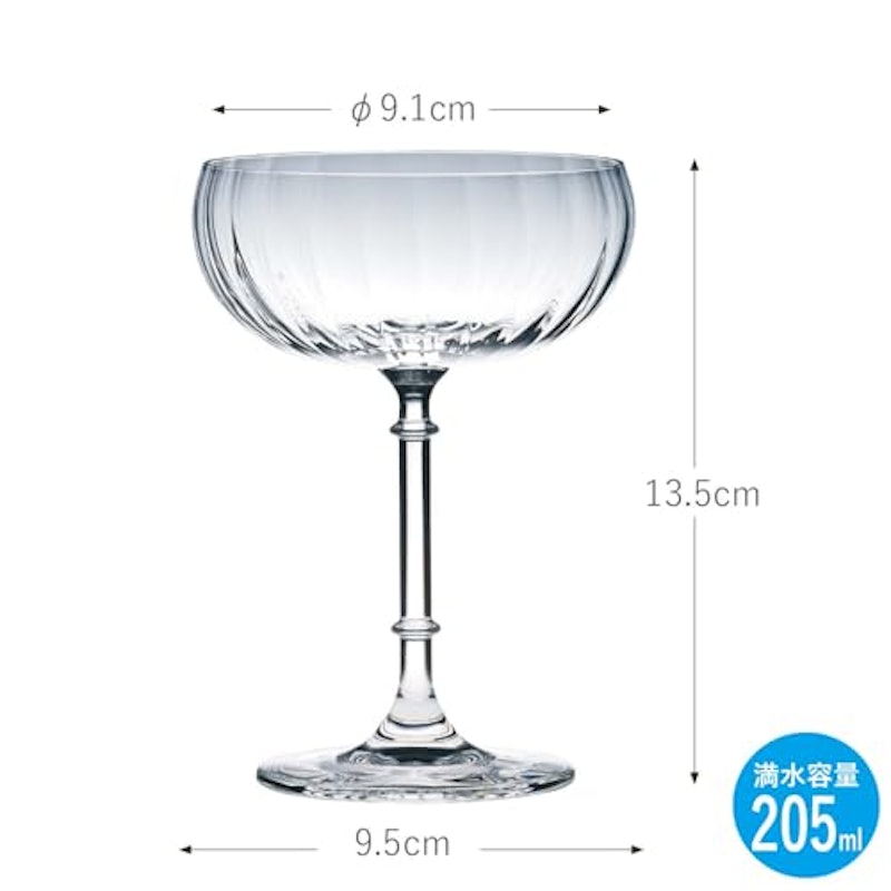 Crystal Stemware Collection カクテル 4