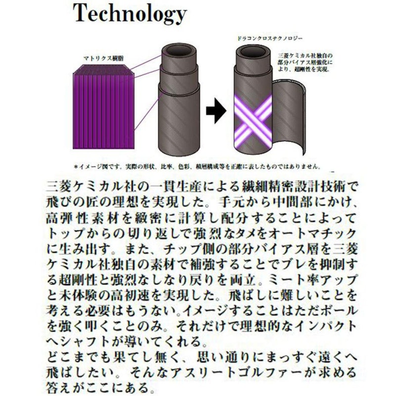 Diamana for DRACON シャフト 5