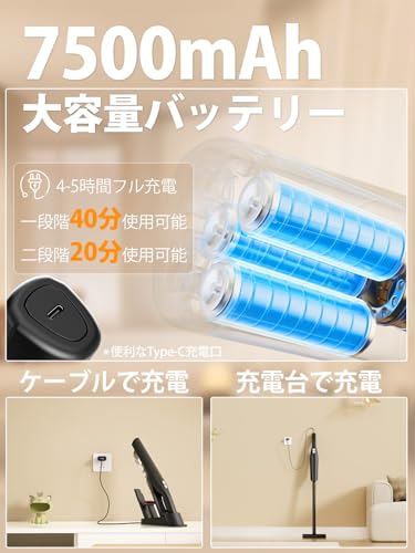 掃除機 コードレス　2wayタイプ 3