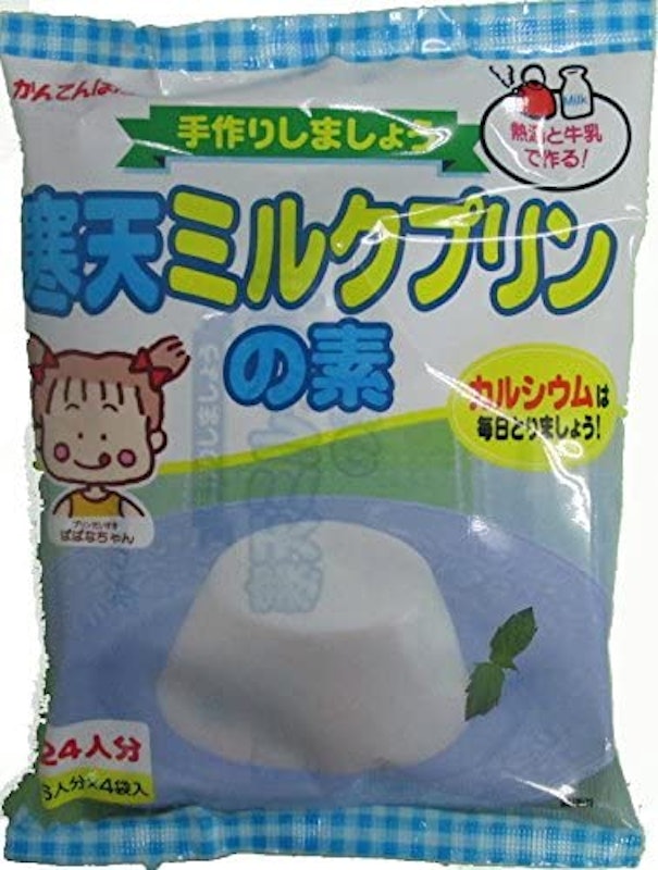 かんてんぱぱ 寒天ミルクプリンの素 1