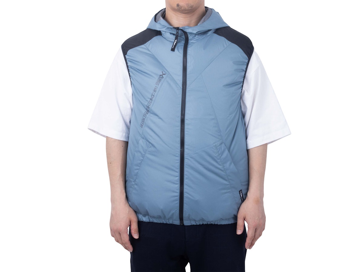 ジーベック 空調服® 遮熱ベスト (フード付き) XE98024 + SKSP01Xを検証 ジーベック 空調服® 遮熱ベスト (フード付き) XE98024 + SKSP01Xを検証