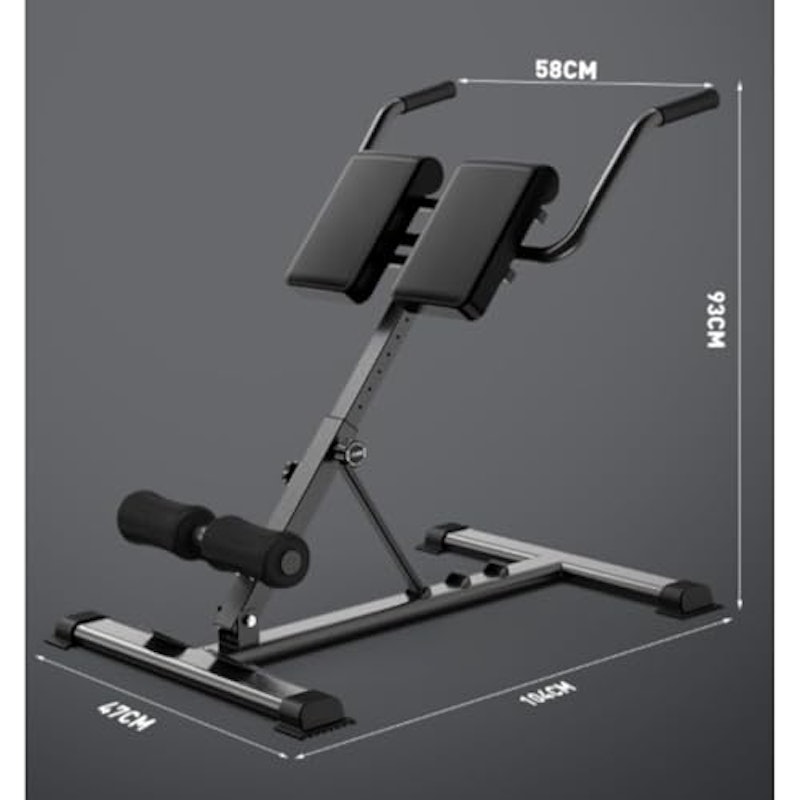 マルチシットアップベンチ 折り畳み 130x30x40cm イエロー 耐荷重150kg 2