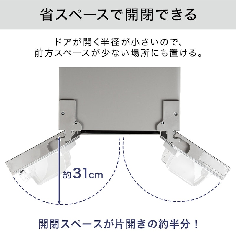 320L ファン式冷蔵庫 3