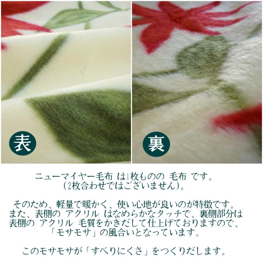 ニューマイヤー毛布 6