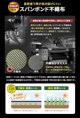 防草シート 3