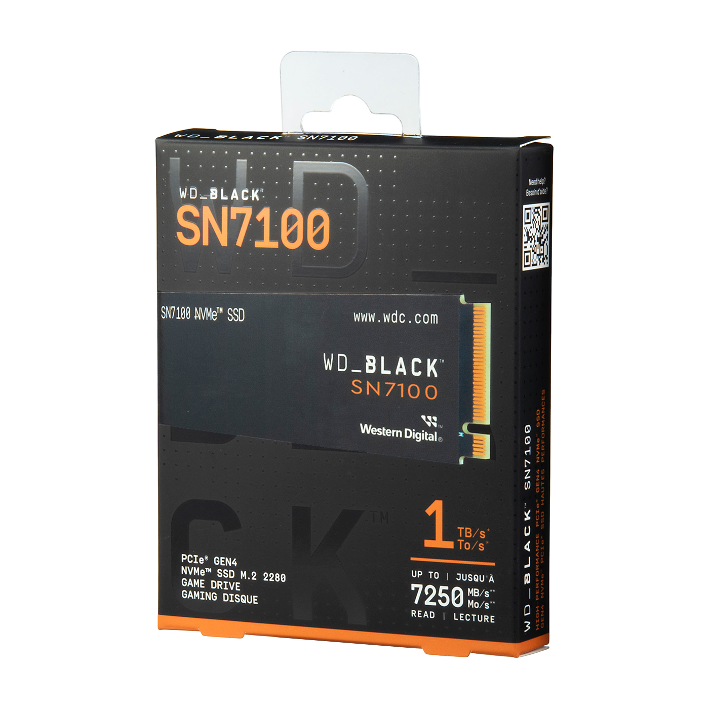 Sandisk WD_BLACK SN7100 NVMe SSD WDS100T4X0Eを検証レビュー！M.2