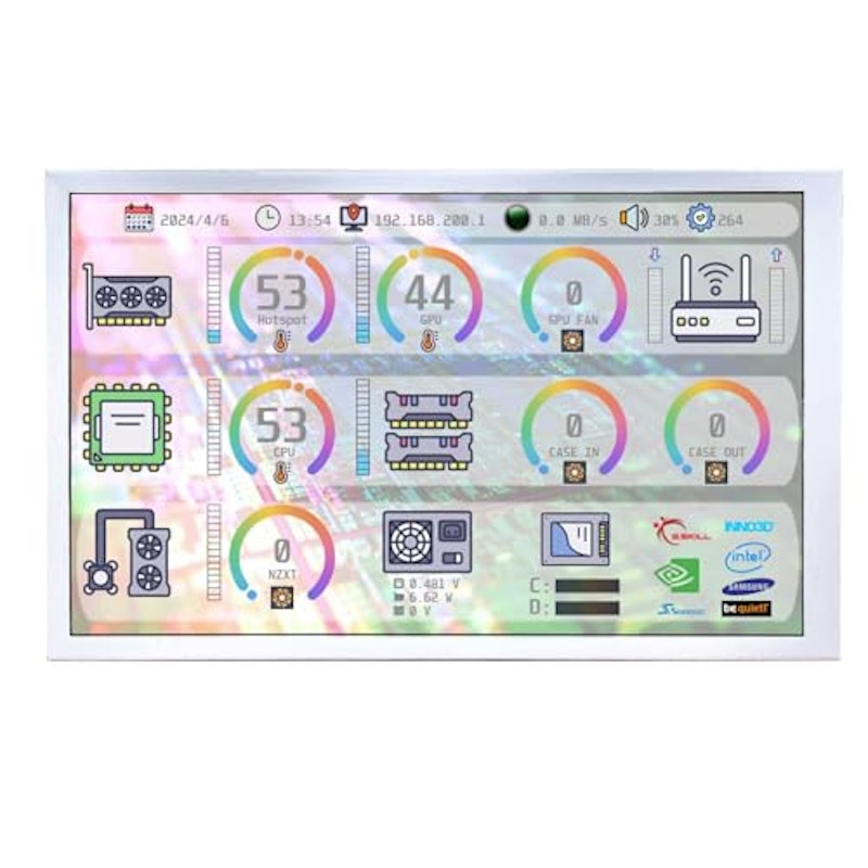 8インチモニター 1