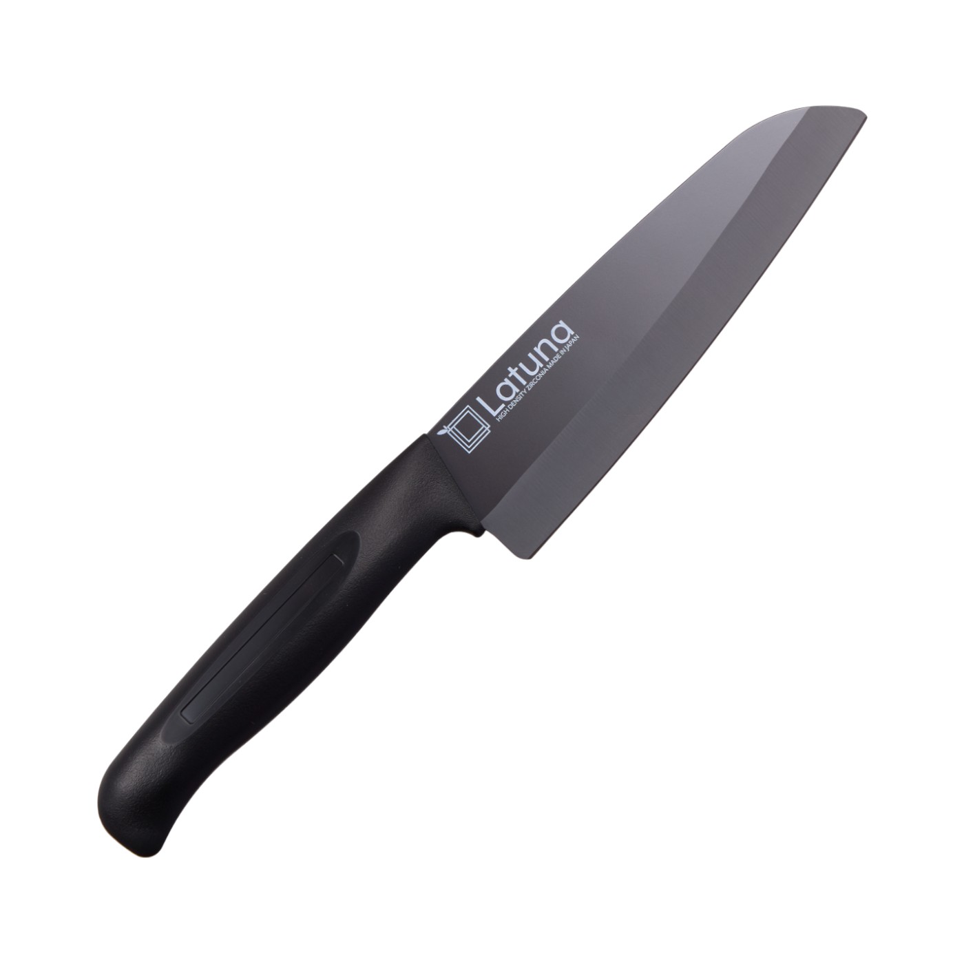 黒のセラミック三徳包丁 1