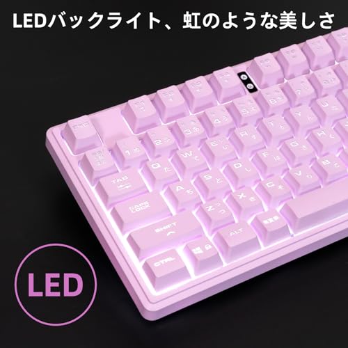 ゲーミングキーボードマウスセット 4