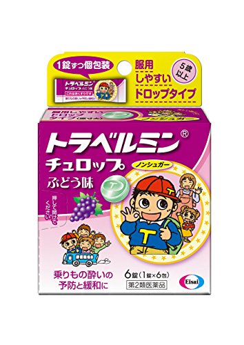 トラベルミン チュロップぶどう味 1