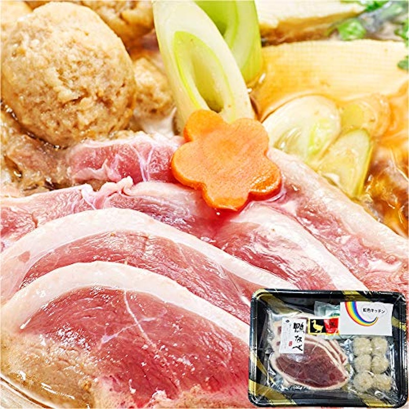 虹色キッチン 京鴨 鴨鍋セット 1