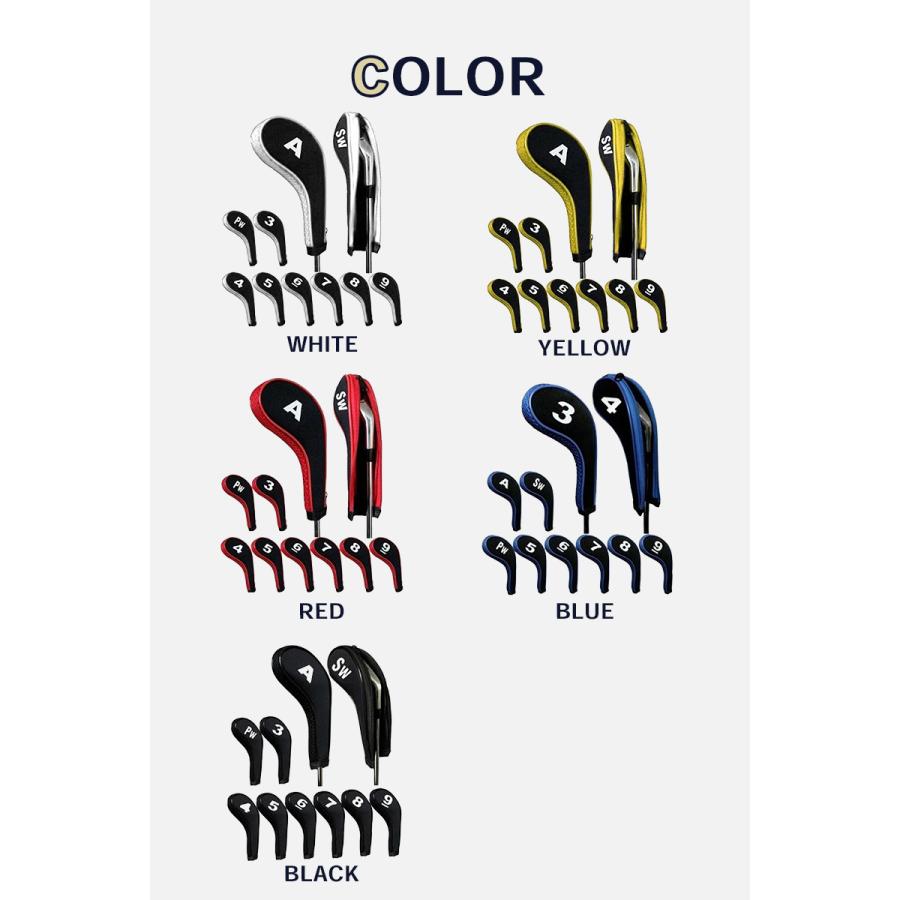 IRONS HEAD COVER 10pcs 11