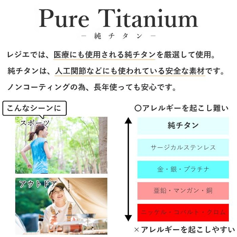 純チタンペアリング 3