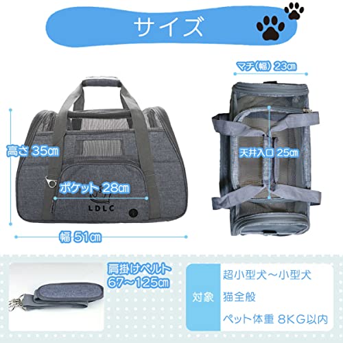 LDLC 折りたたみペットキャリー 3