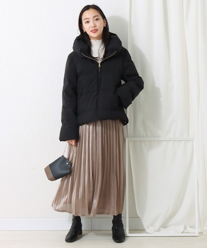 衿付きAラインシームレスダウン 3
