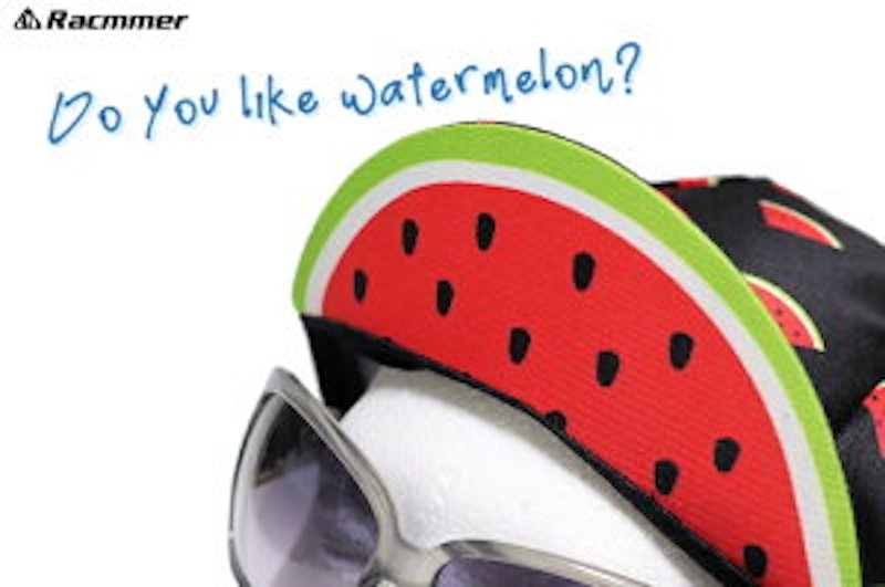 Racmmer Canvas Cycling Cap "WATERMELOM" 2