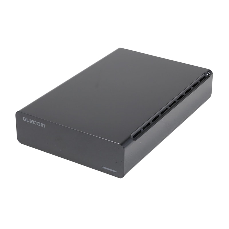 エレコム ELECOM 外付けHDD USB-A接続 テレビ録画向け ブラック [2TB