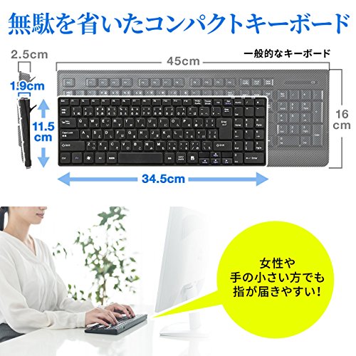 薄型ワイヤレスキーボード 2