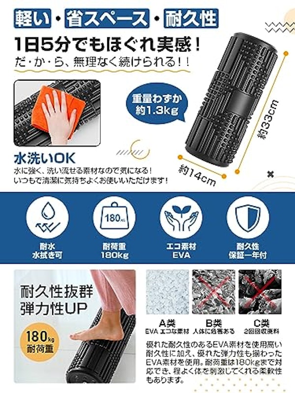 電動フォームローラー 4