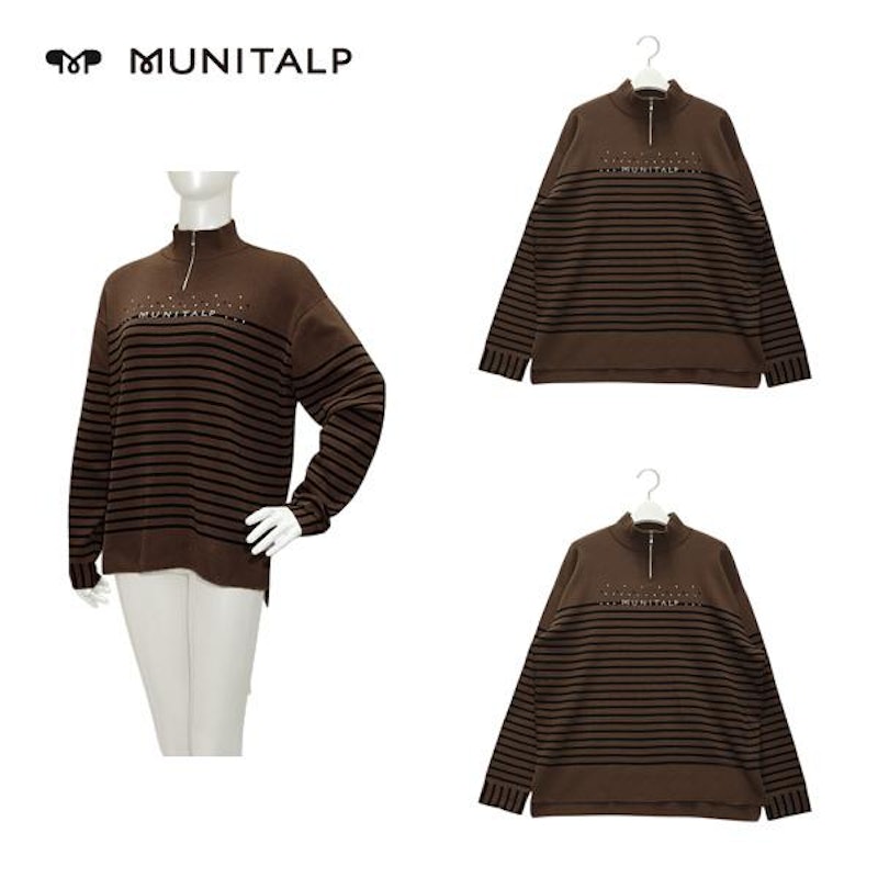 MUNITALP ボーダーセーター 1