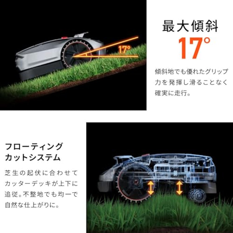 衛星測位ロボット芝刈り機 6