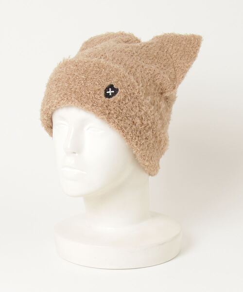 ワンポイント猫耳ニットCAP 1