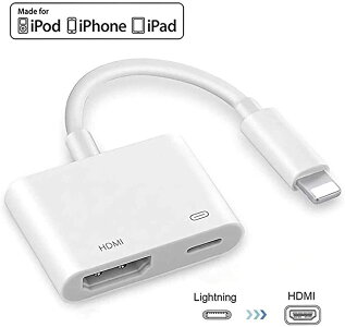 アイフォンHDMI変換ケーブル Lightning to HDMI接続アダプタ iPhoneテレビ変換ケーブル ライトニングHDMI変換アダプター 翌日発送