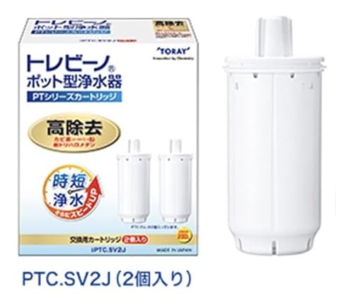 ポット型浄水器 交換用カートリッジ 2