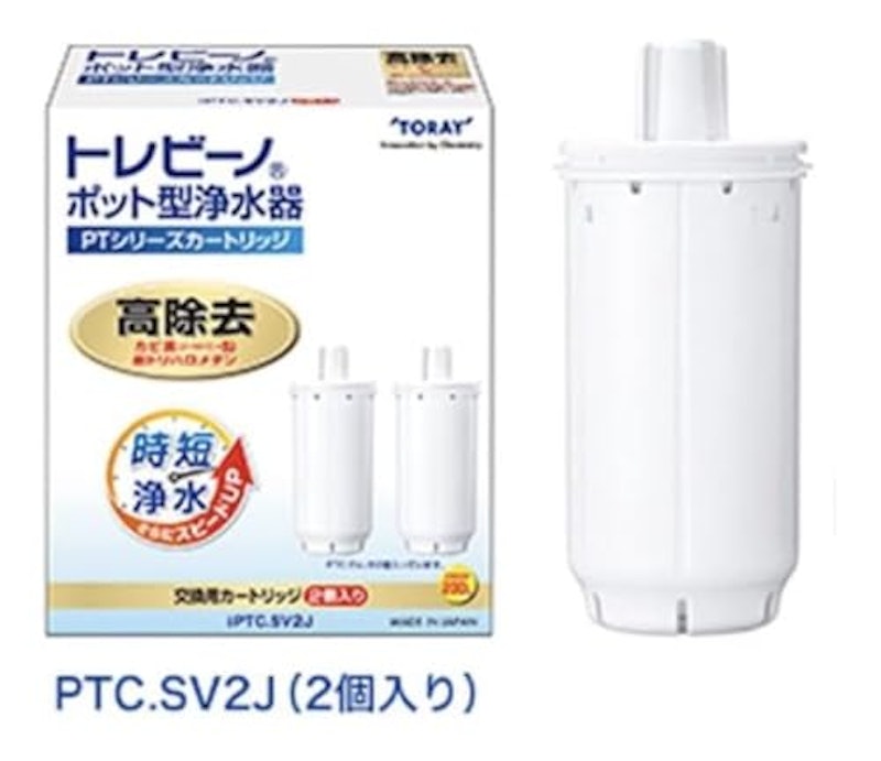 ポット型浄水器 交換用カートリッジ 2