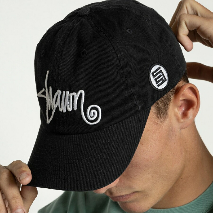 S/DOUBLE SHAWN SCRIPT CAP 3