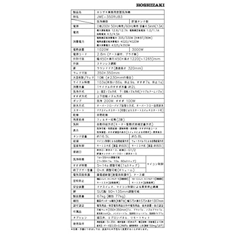 小型ドアタイプ業務用食器洗浄機 4