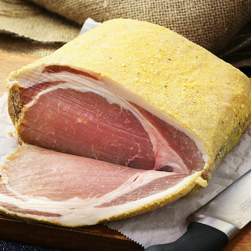 手作り バックベーコンブロック カナディアンベーコン ロース肉 500g 1