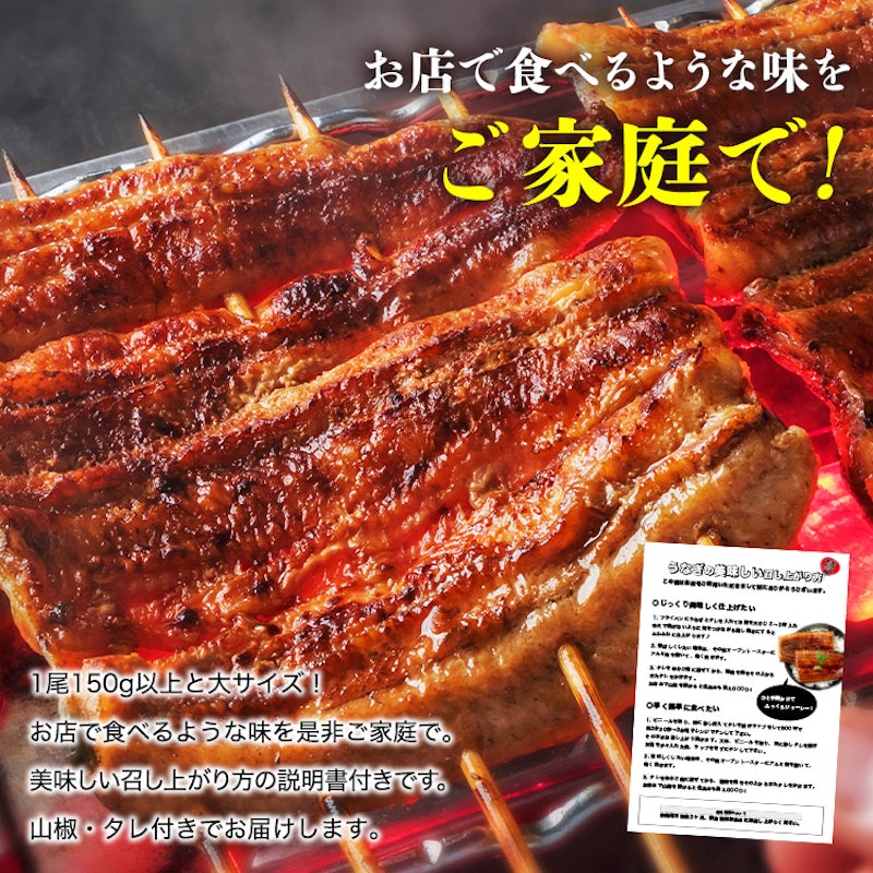 国産うなぎ 1尾 2