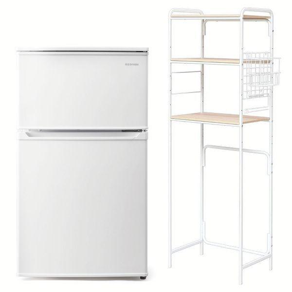 冷蔵庫90L+ラックセット 1