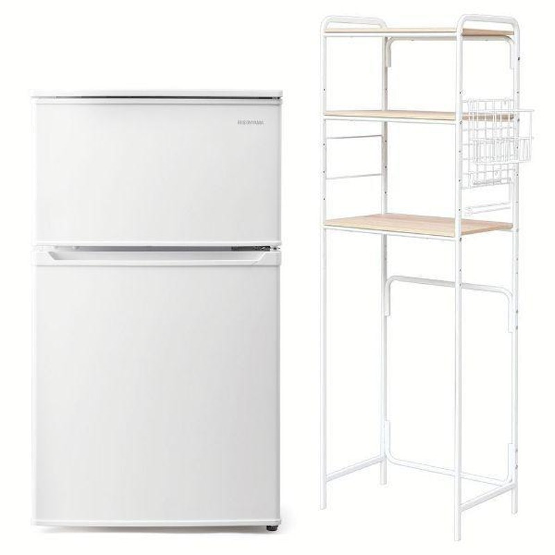 冷蔵庫90L+ラックセット 1