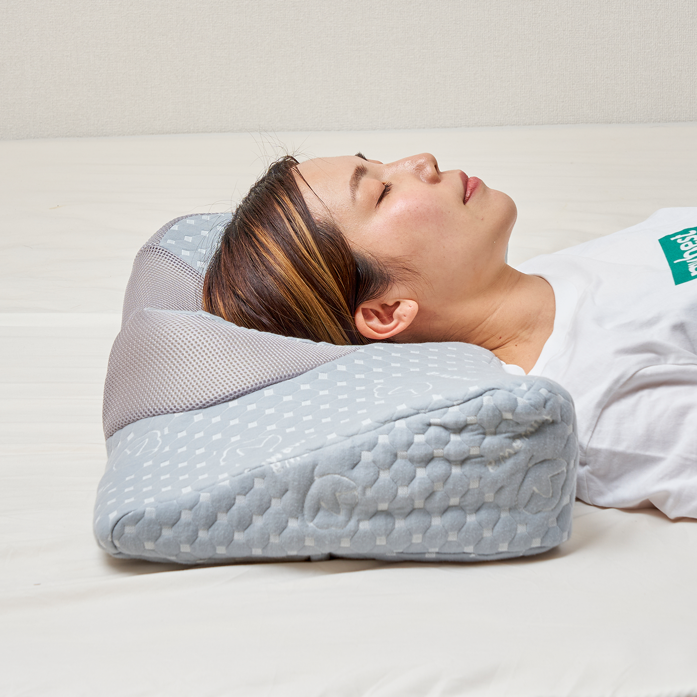 MINILUCK 低反発枕 ネックピロー 睡眠ベッド枕、キングサイズ 輪郭低