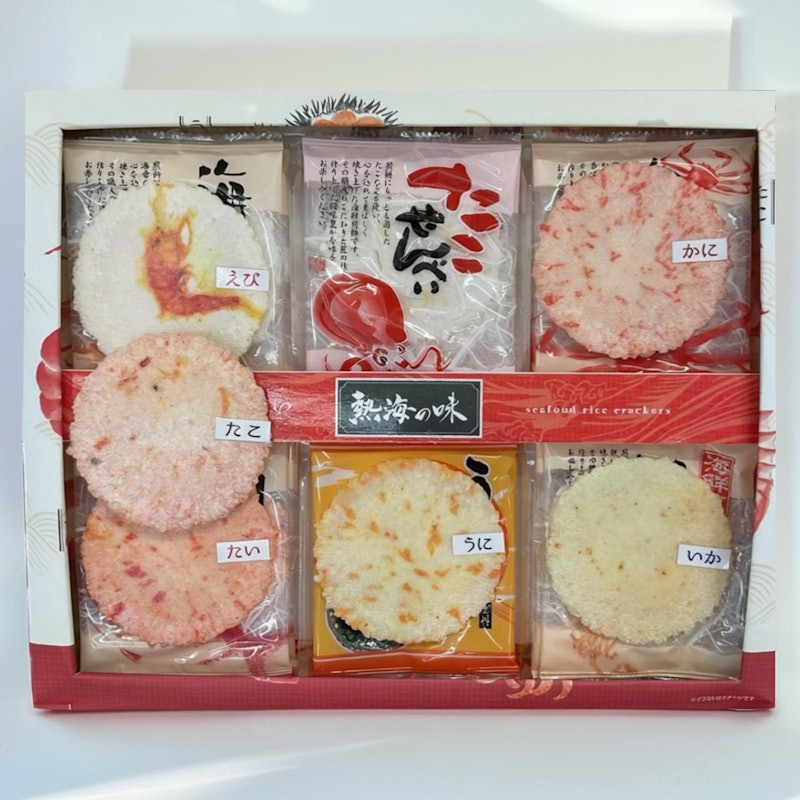 熱海の味 熱海 うに えび かに 鯛たこ いか せんべい 2