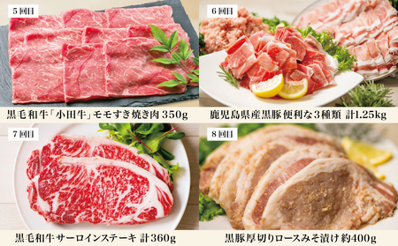 畜産王国・南さつま市のオールスター厳選お肉定期便（10回） 3
