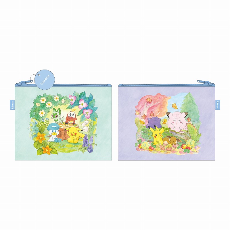 ワンシーンアート フラットペンポーチ 1