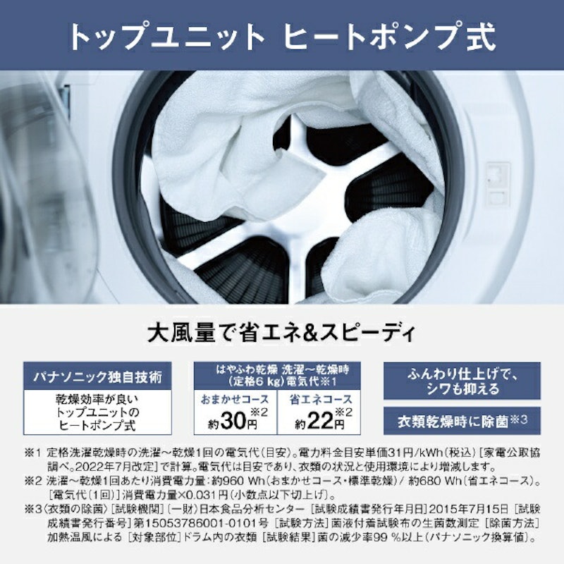 ななめドラム洗濯乾燥機 3